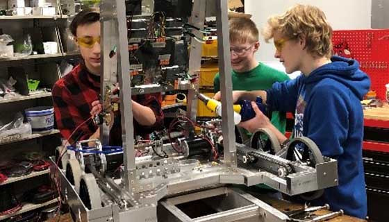 Calumet Electronics Supporting High School Robotics Teams